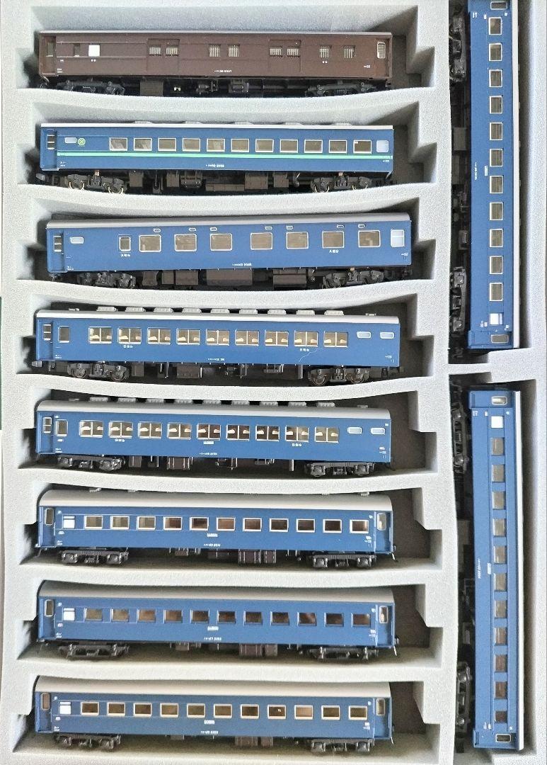 Nゲージ 寝台急行列車「津軽」 全車室内灯完備 KATO