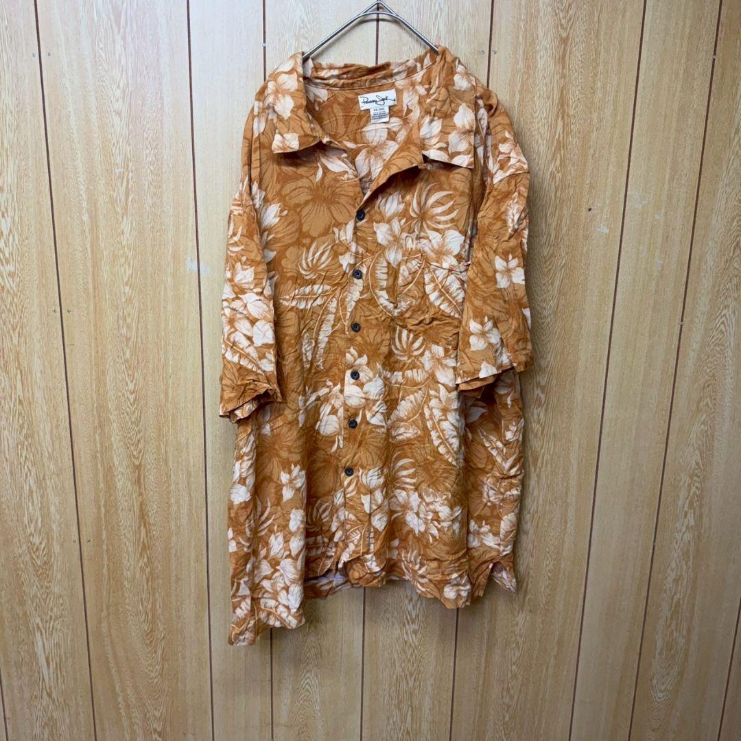 TS109【US輸入】Pavana Jack　アロハシャツ【メンズXXL】総柄