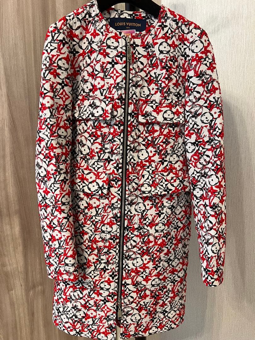 【希少】【極美品】【未使用級】LOUIS VUITTON ロングコート 34