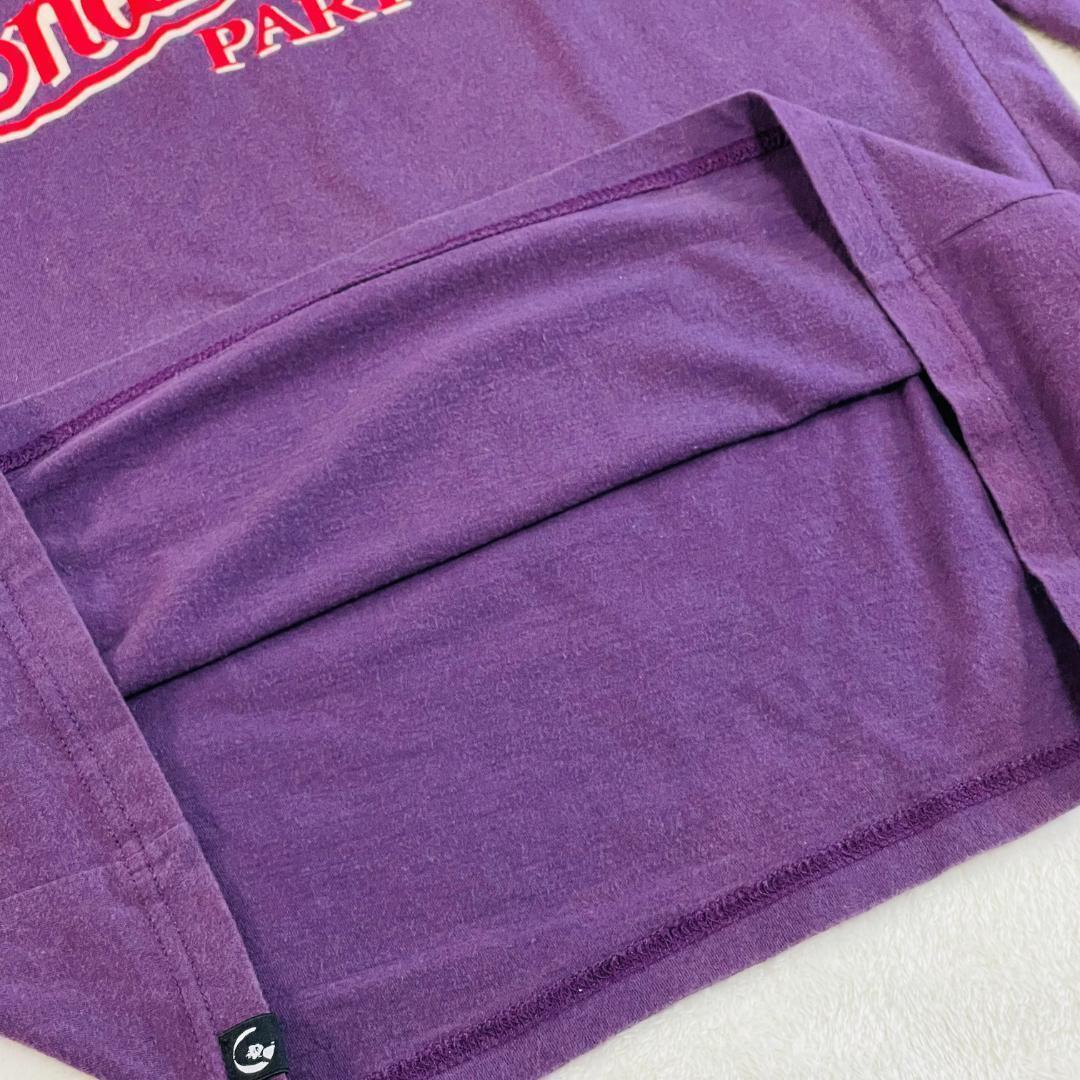 ヒステリックグラマー 長袖Tシャツ プリント フリーサイズ パープル