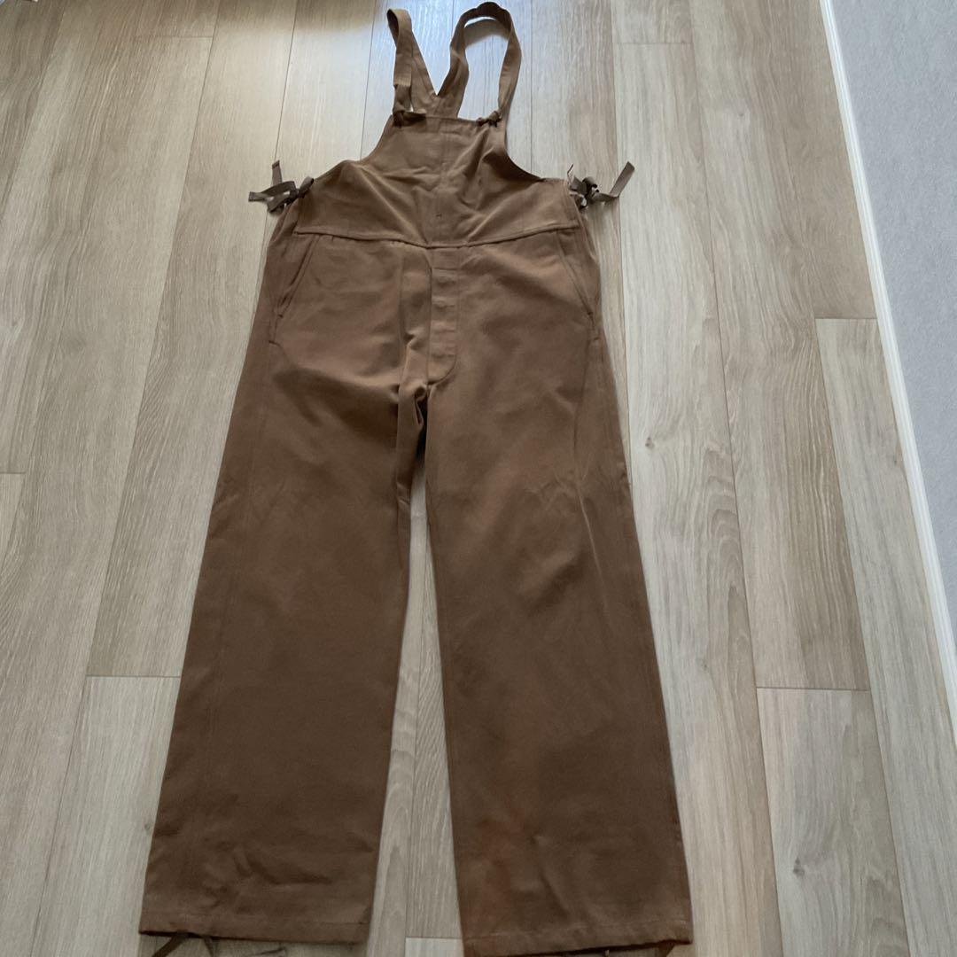 古典 OLD 綿 ブラウン 38 オーバーオール JOE&CO. サロペット
