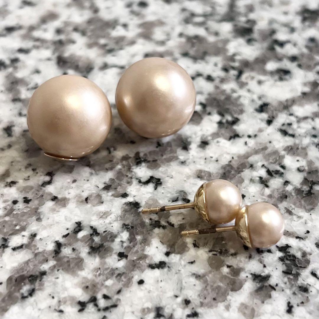 Dior Tribales ピアス （Dior パール ロゴ ピアス）