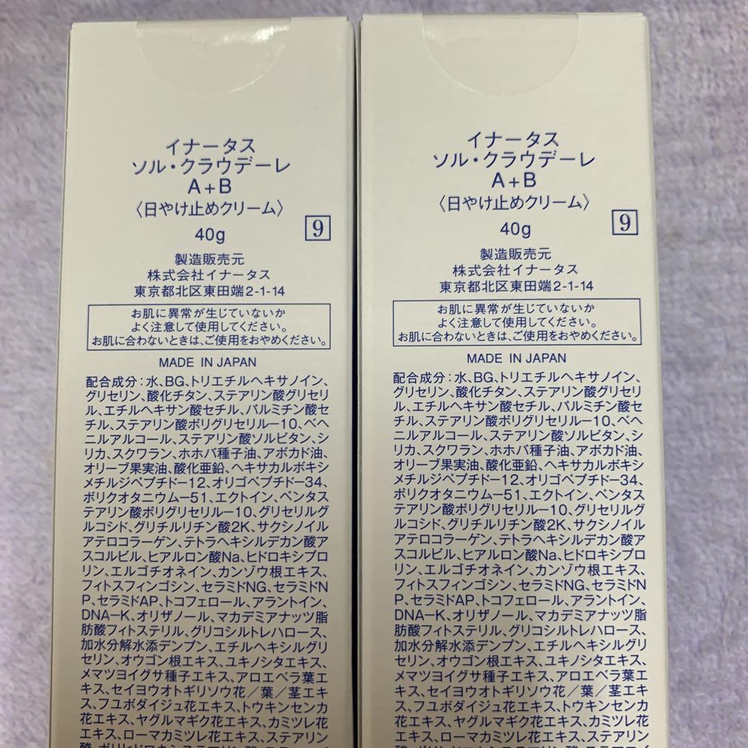 新品イナータス　ソルクラウデーレA＋B 2本セット
