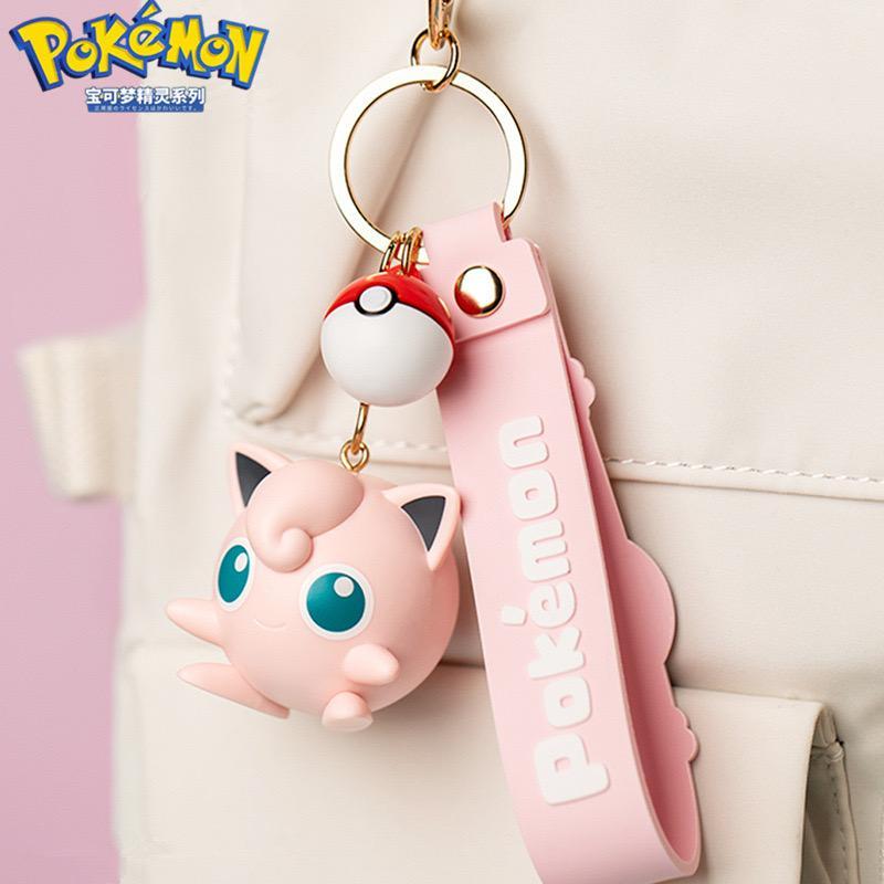 【初期】ポケモン　プリン　キーホルダー　バンプレスト ポケモン キーホルダーモンスターボール付き プリン(中国正規版