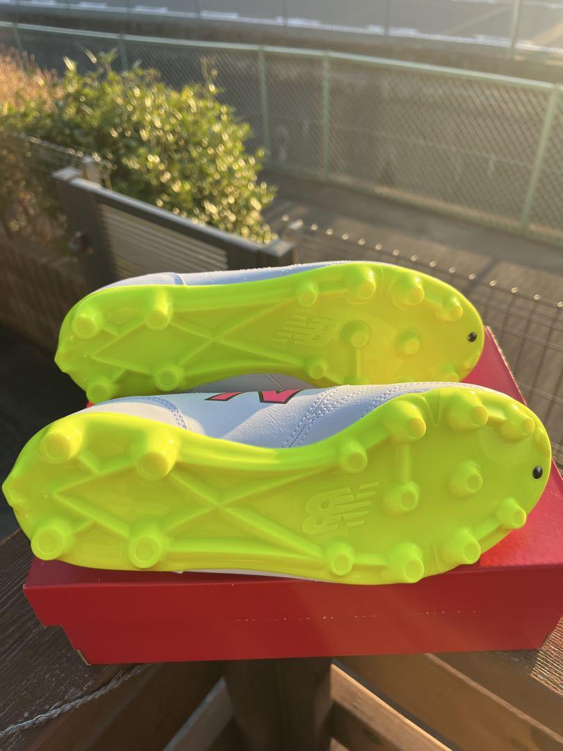 442 ニューバランス ジュニアサッカースパイクJS43HWH2