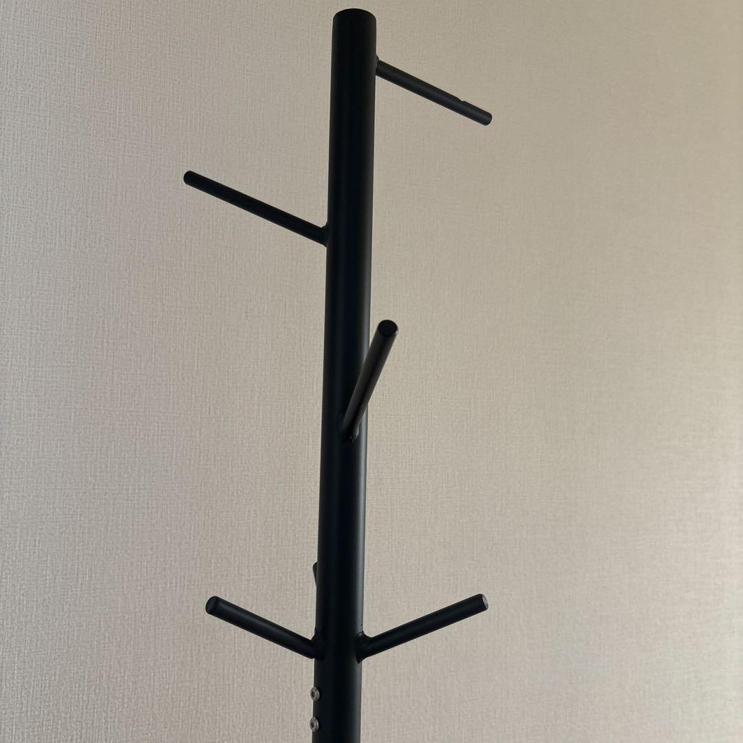 【9/7迄限定価格】ポールハンガー ハンガーラック バスケット付き Mash