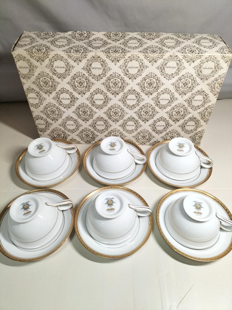 ノリタケ リッチモンド カップ&ソーサー5客セット 金彩 食器NORITAKE
