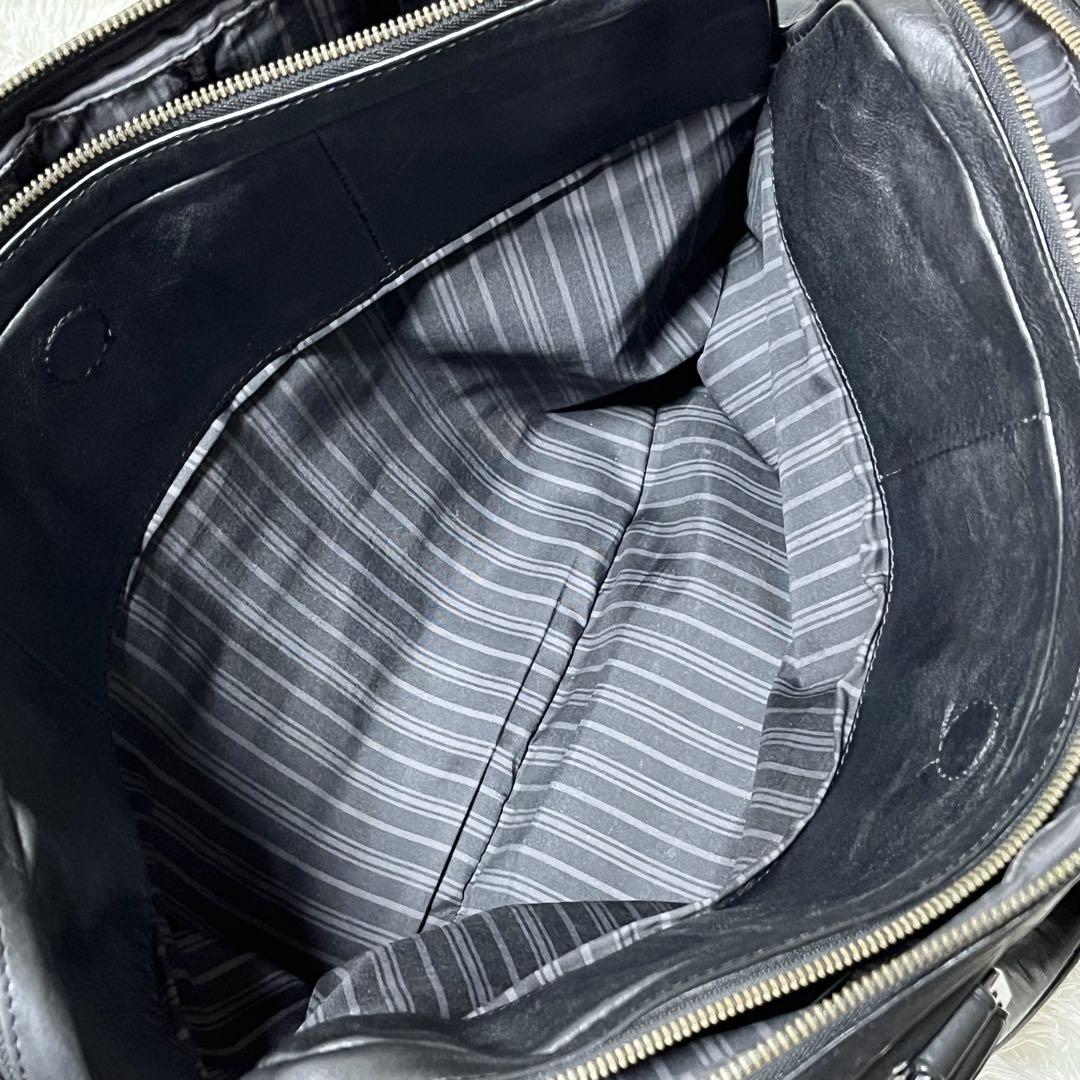 【希少】TUMI ブリーフケース　68560D 2way レザー　ブラック