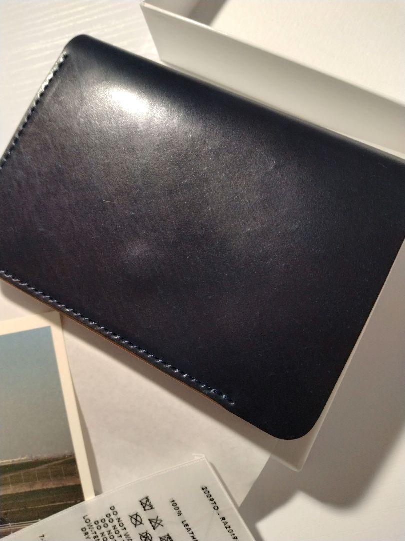 【 スタンプあり】forme short wallet cordvan×SHF