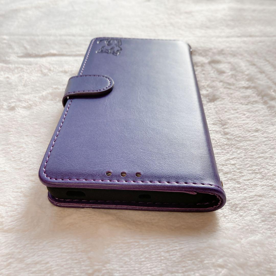 oppo reno 10 pro 5g ケース 手帳型 パープル