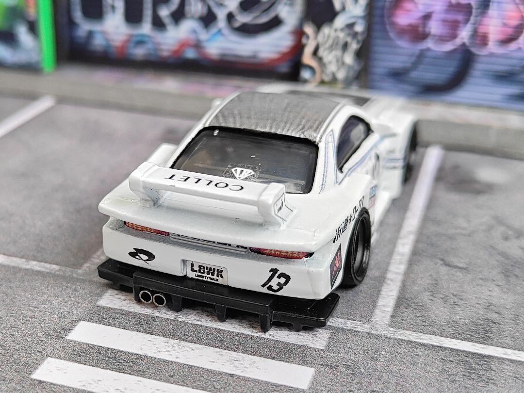 通販 公式サイト - 驚きの激安価格 ホットウィールカスタム 日産 S15 シルビア シルエット☆深リム ミニカー