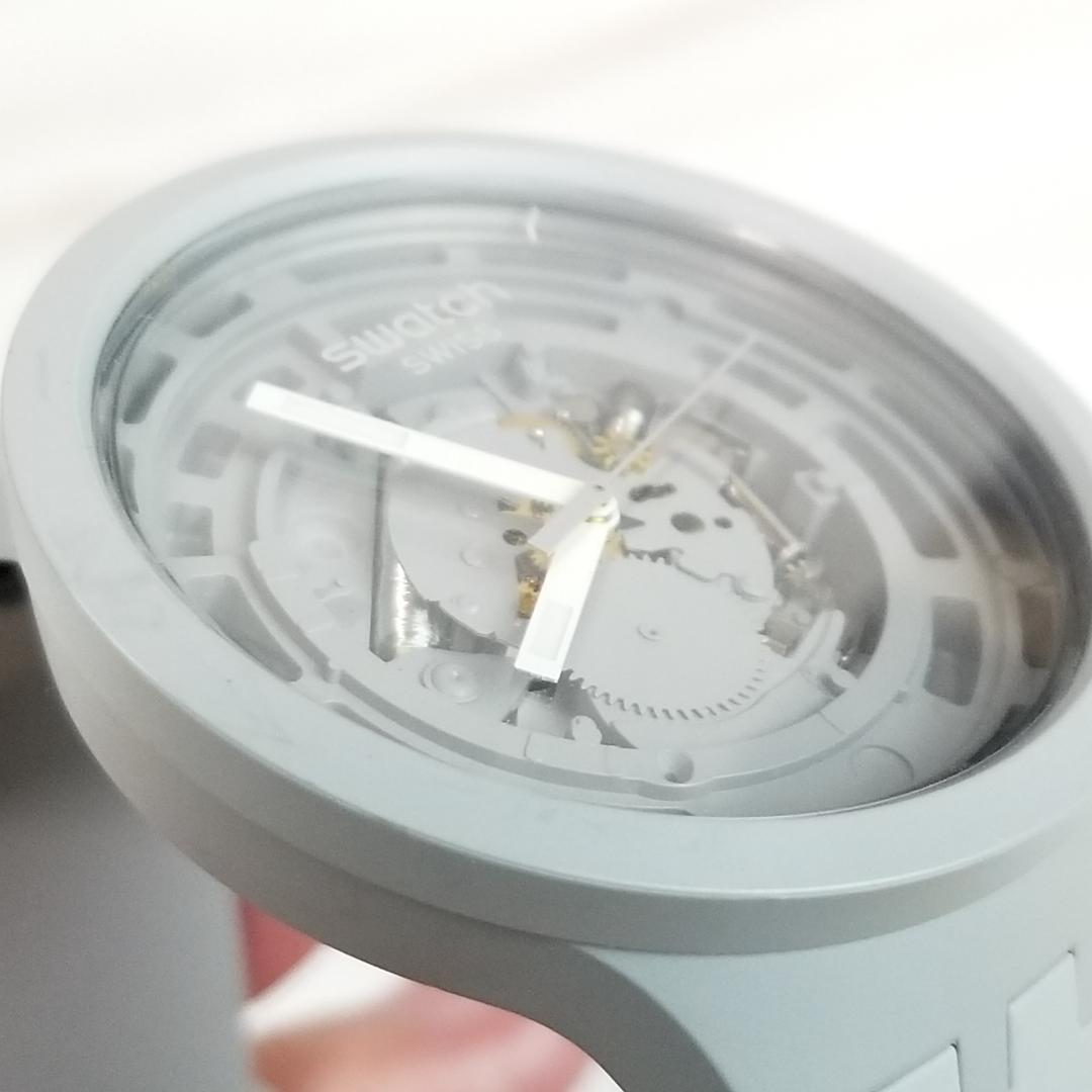 【未使用級】swatch スウォッチ ビッグボールド バイオセラミック グレー