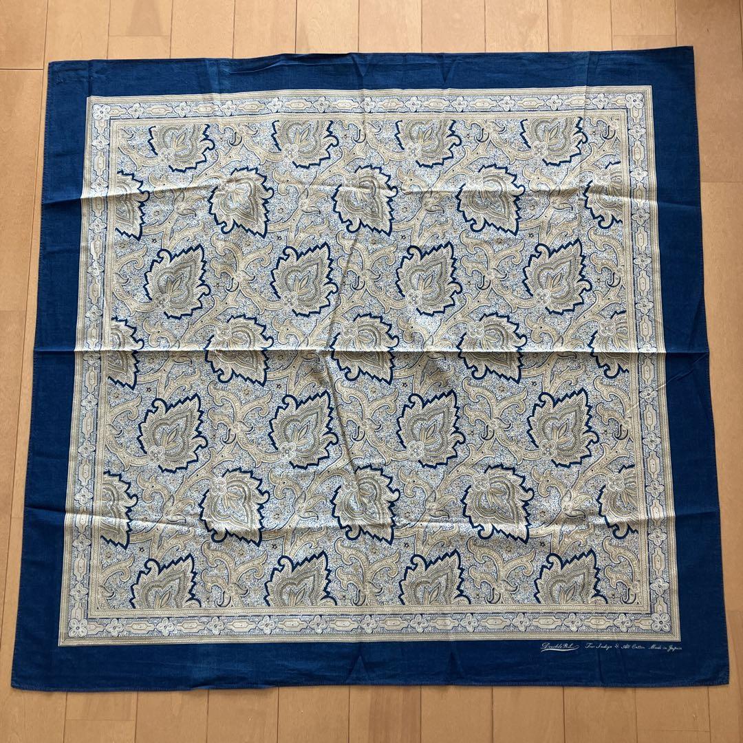RRL Craftsman Indigo Bandana ダブルアールエル インディゴ