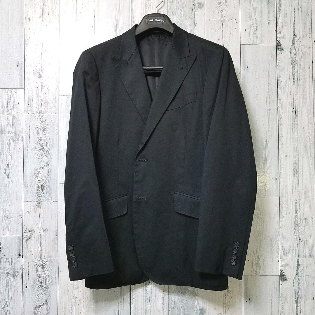 ★美品★PAUL SMITH★テーラードジャケット★Lサイズ★黒　ブラック★ 大人気♪Paul Smith ポールスミス テーラードジャケット 黒 L 正規品