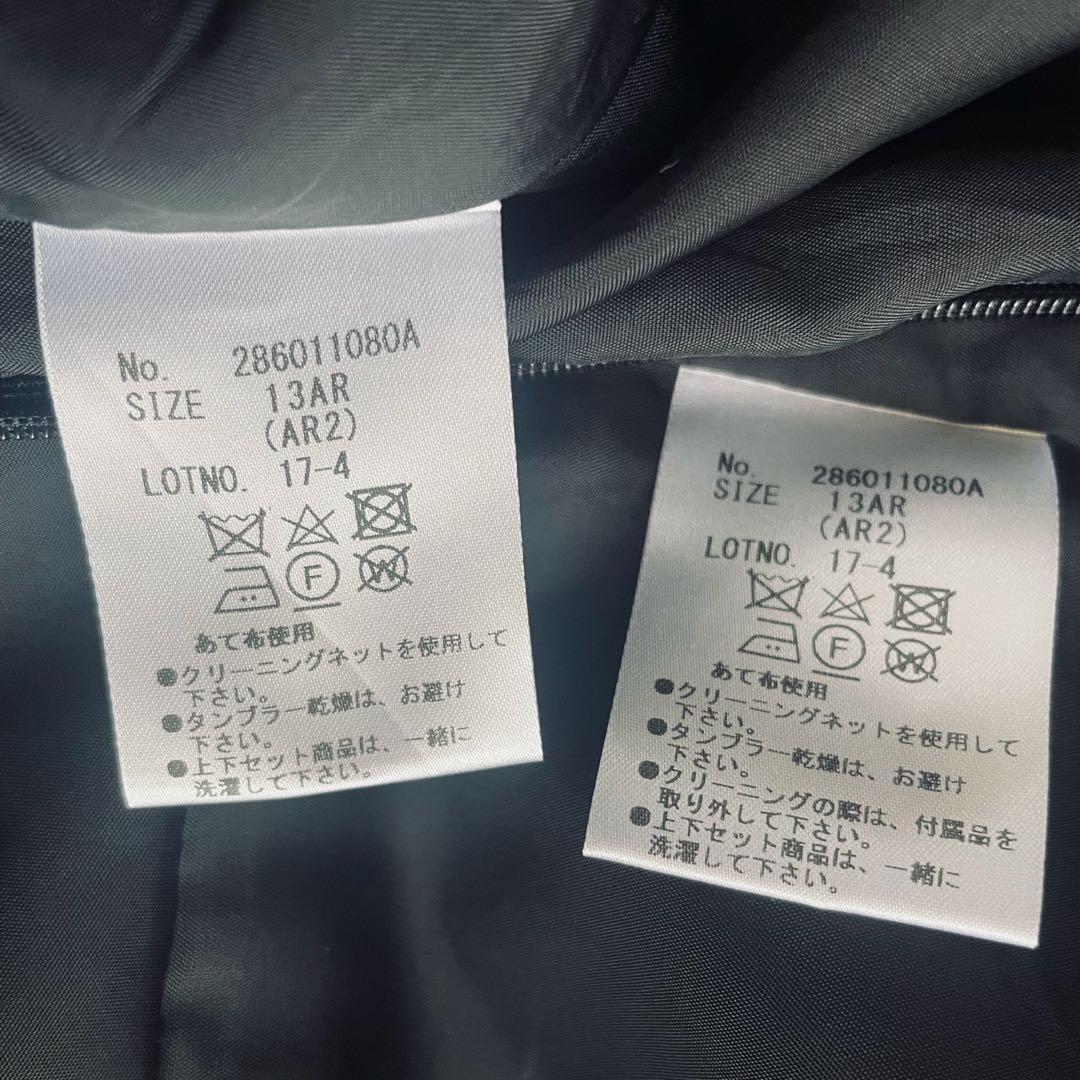 近年✨大きいサイズ ユキトリイ 黒フォーマルセットアップ ジャケット&ワンピース