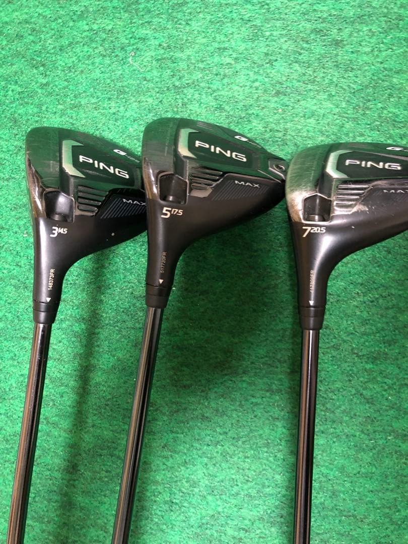 PING G425 MAX ウッド3本　ping2.0black Xシャフト