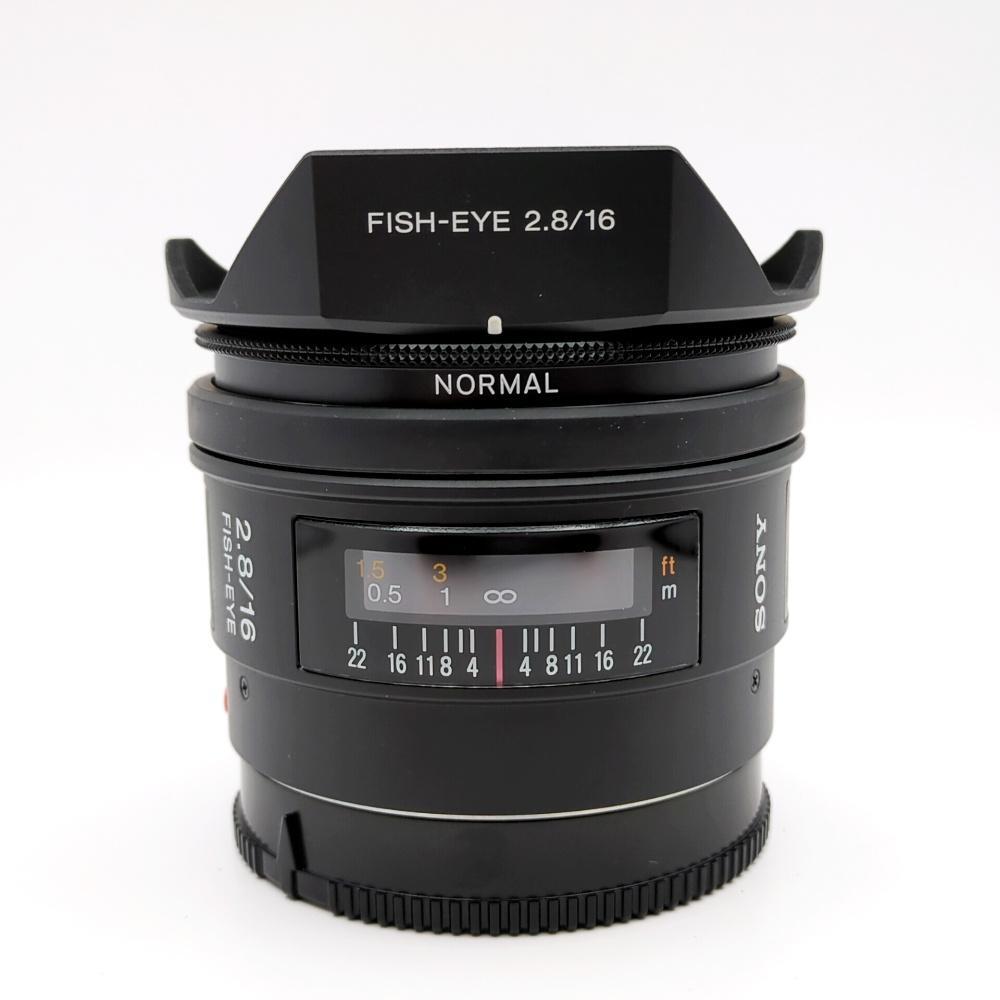 SONY ソニー 16mm F2.8 Fisheye SAL16F28 美品
