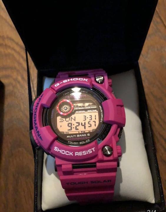 未使用 GWF-1000SR-4JFフロッグマン FROGMAN メンインサンライズパープル 国内正規品  G-SHOCK フロッグマン GWF-1000SR-4JF 限定 Casio G-Shock Frogman Men