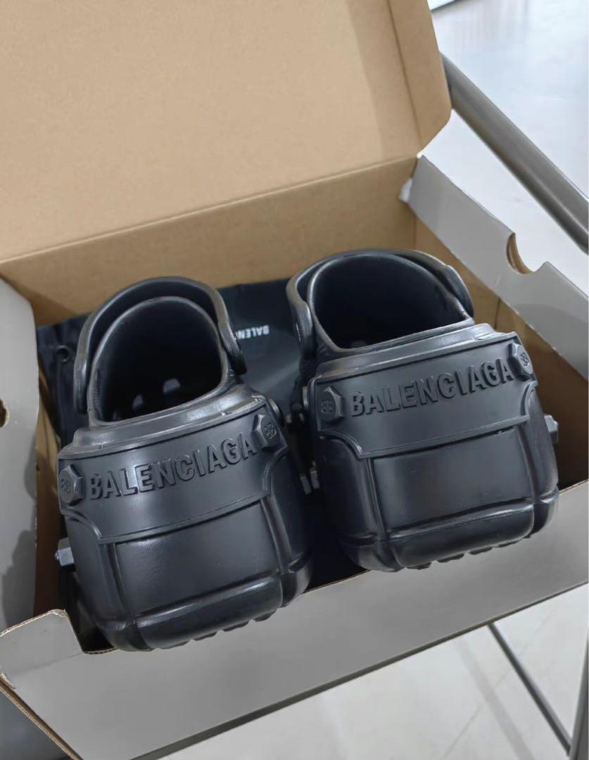 BALENCIAGA HARDCROCS スタッズ付きクロックスサンダル 42 画像4