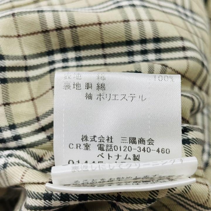 までの➯ 極美品 ダブル ベージュ 38 3idxt-m54761583329 バーバリーブルーレーベル トレンチコート がごさいま
