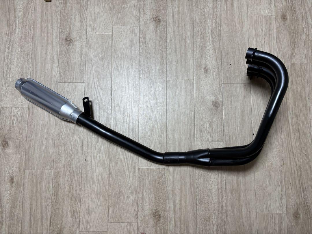 xjr400前期　モナカ菅　マフラー　ショート菅