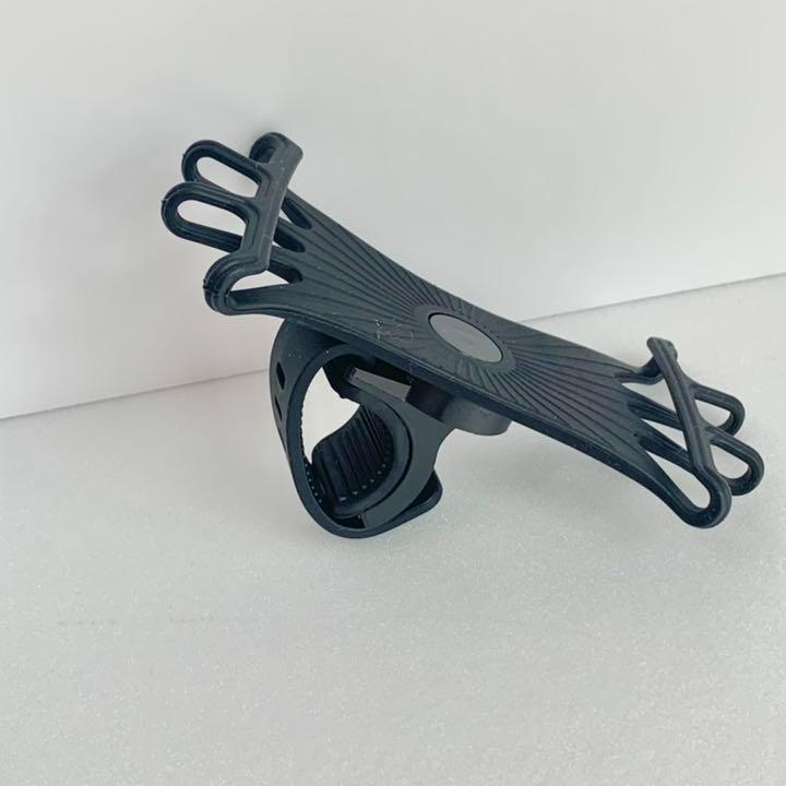 スマホホルダー 自転車 シリコン 黒 簡単取付 携帯 【代引き不可】 スマホホルダー 自転車 シリコン 黒 簡単取付 携帯 【代引き不可】