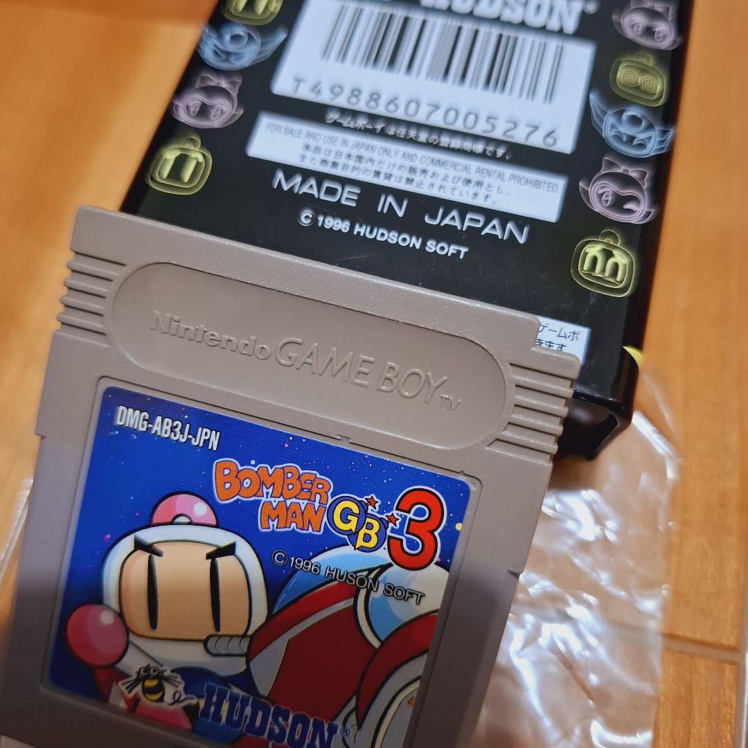 最安値・完品・一部未使用】 ボンバーマンGB3 ゲームボーイ GAMEBOY 