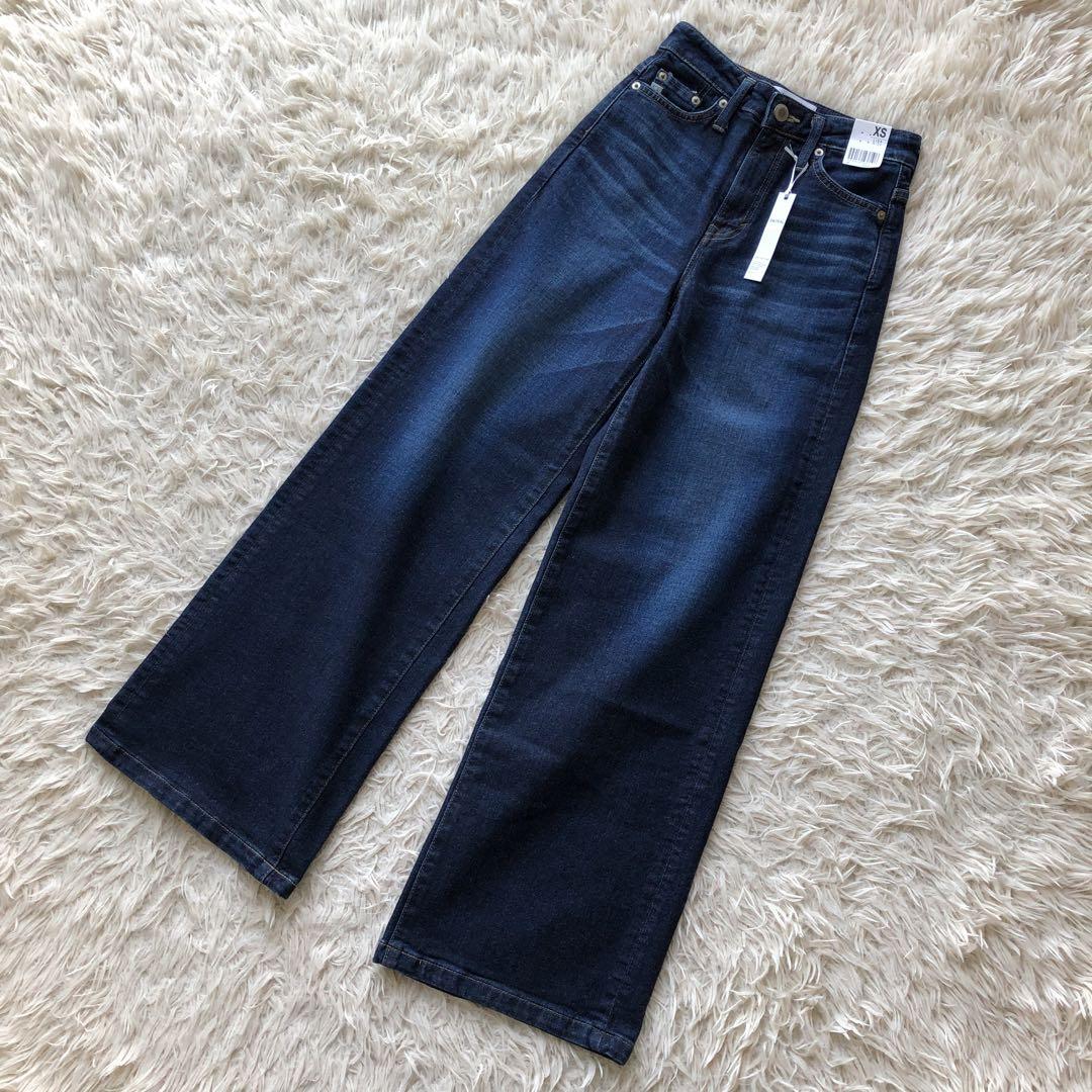【近年モデル 新品未使用】サムシング デニムパンツ　XS ストレッチ