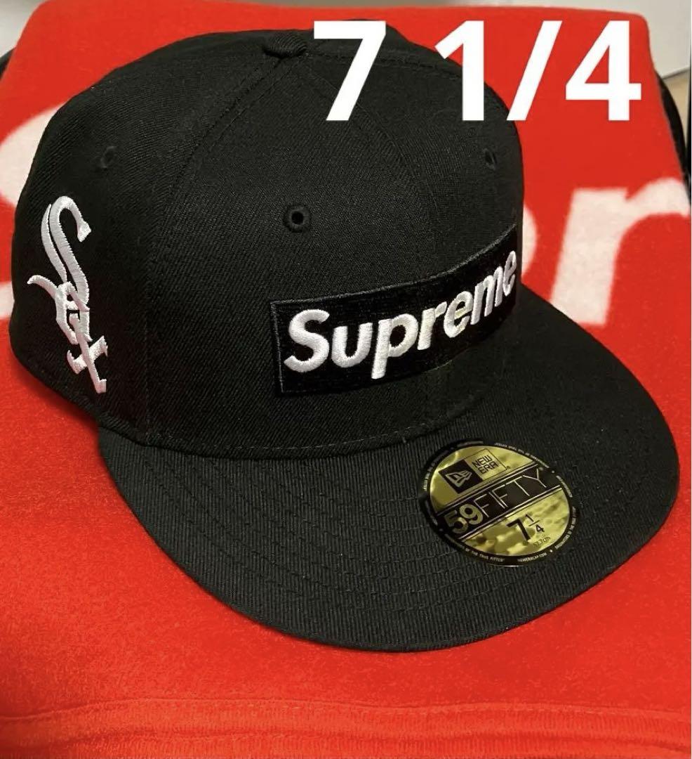 美品Supreme MLB Teams Box Logo New Era シカゴ 画像1