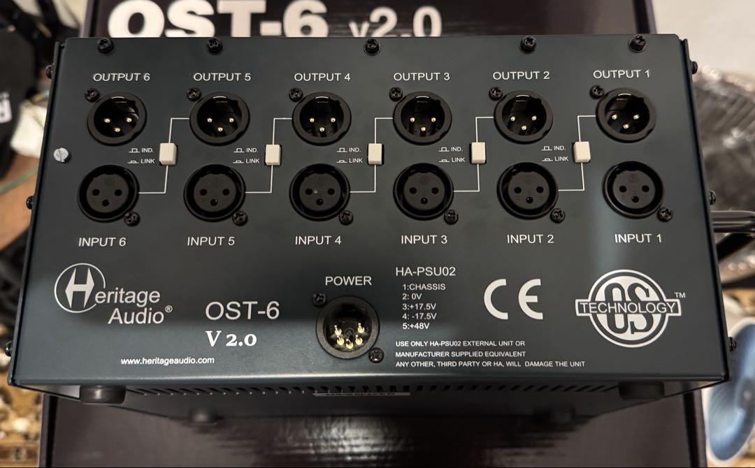 配信機器・PA機器・レコーディング機器 Heritage Audio OST-6 v2.0