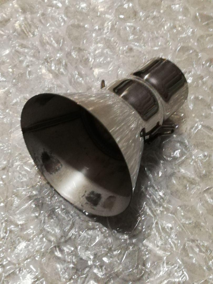 激鳴き特大ラッパ管50.8π用(新品)　爆音で音ギレ最高♪CBXゼファーXJR！
