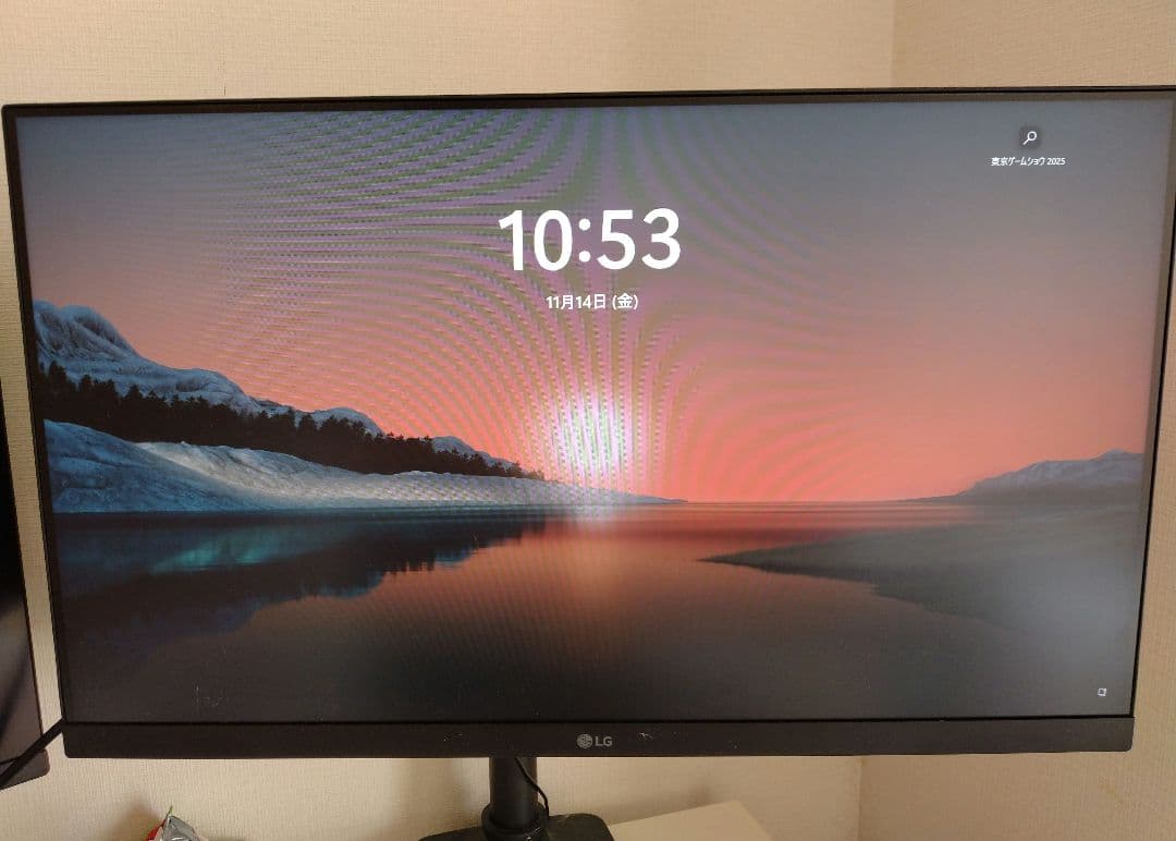 LG UltraGear 24GN650-B LG ゲーミングモニター目立った傷や汚れなし