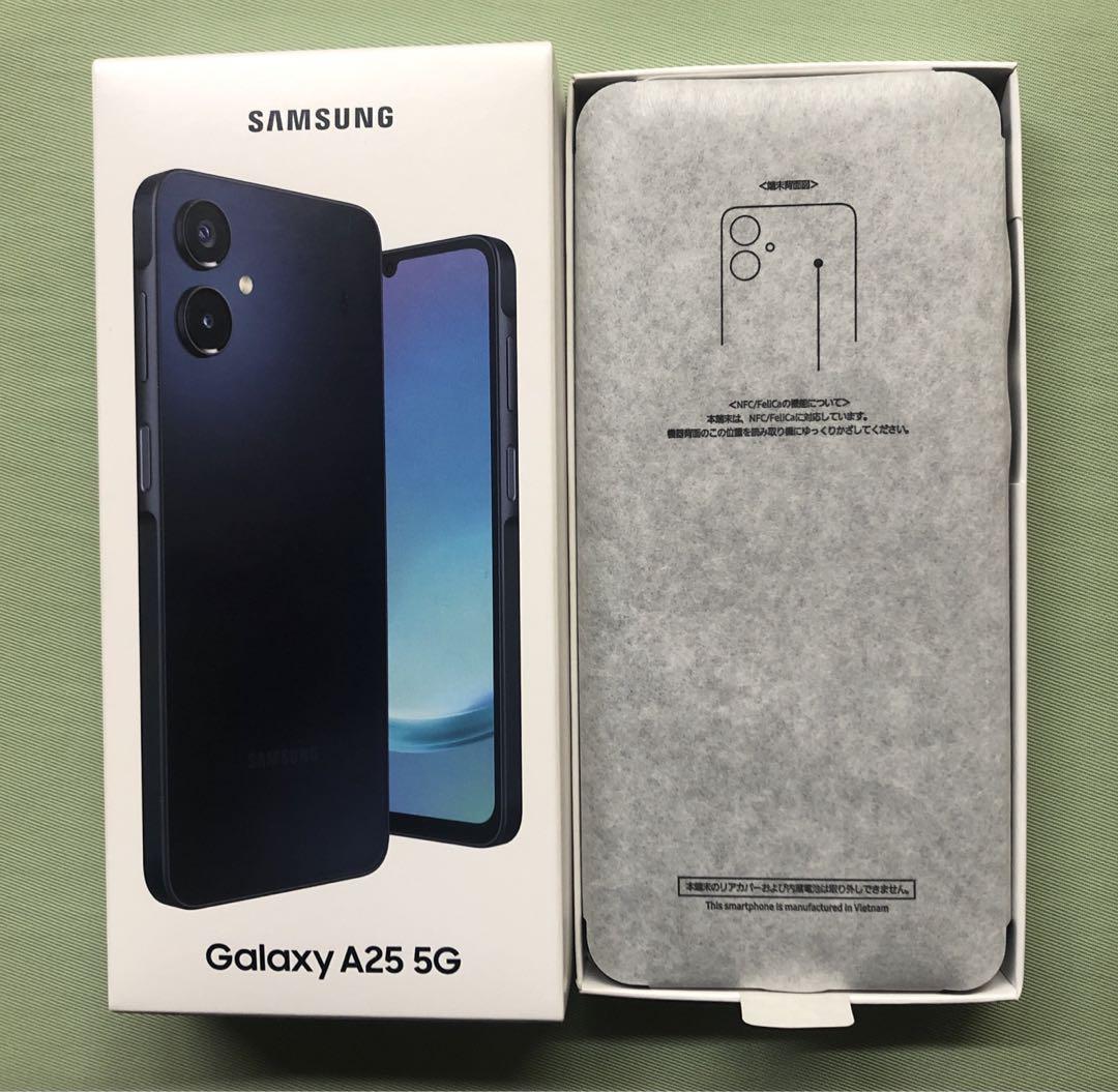 docomo Galaxy A25 SC-53F ブラック 新品 未使用