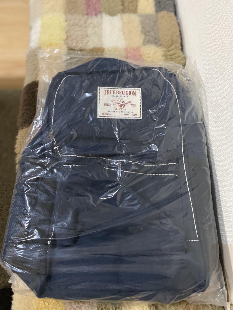 TRUE RELIGION ネイビーリュック