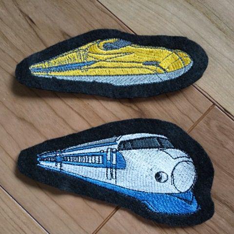 メルカリ 手作り刺繍 ワッペン 新幹線 各種パーツ 300 中古や未使用のフリマ