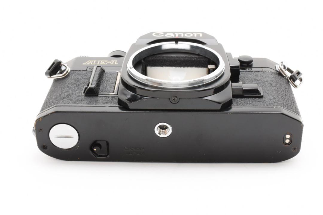 良品 CANON AE-1 ブラック フィルムカメラ モルト新品交換済 C888 モルト交換(キャノンAE-1)｜フィルムカメラ修理のアクアカメラ