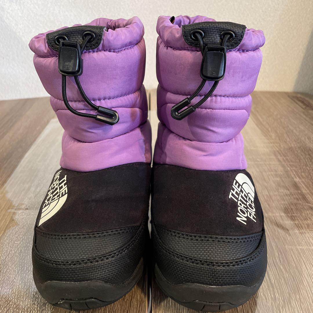 THE NORTH FACE 子供用スノーブーツ 紫
