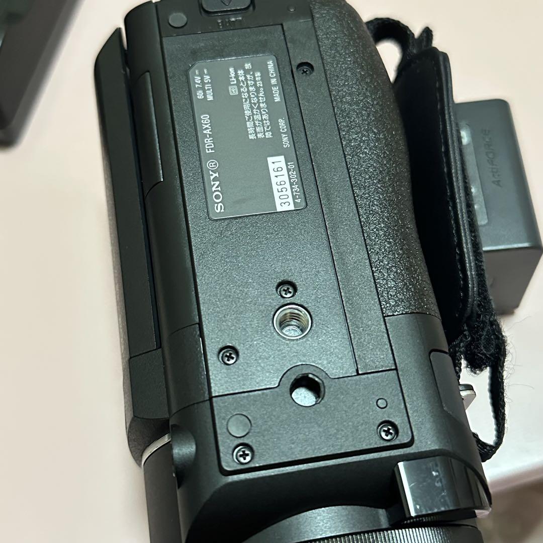 sony ソニー fdr-ax60 ビデオカメラ 4k