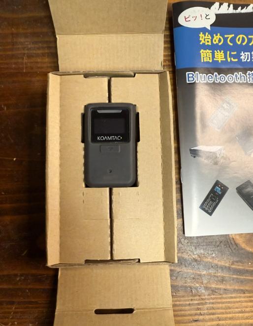 KDC200im　ワイヤレスバーコードリーダー　日本語接続設定ガイド付き