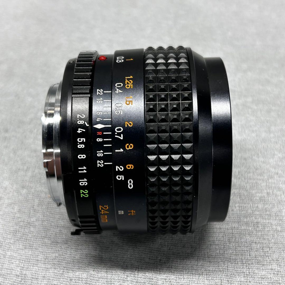 ミノルタ MD W.ROKKOR 24mm F2.8 MF マニュアルフォーカス