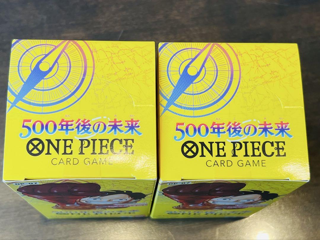 ワンピースカード　500年後の未来　2BOX　テープ付き