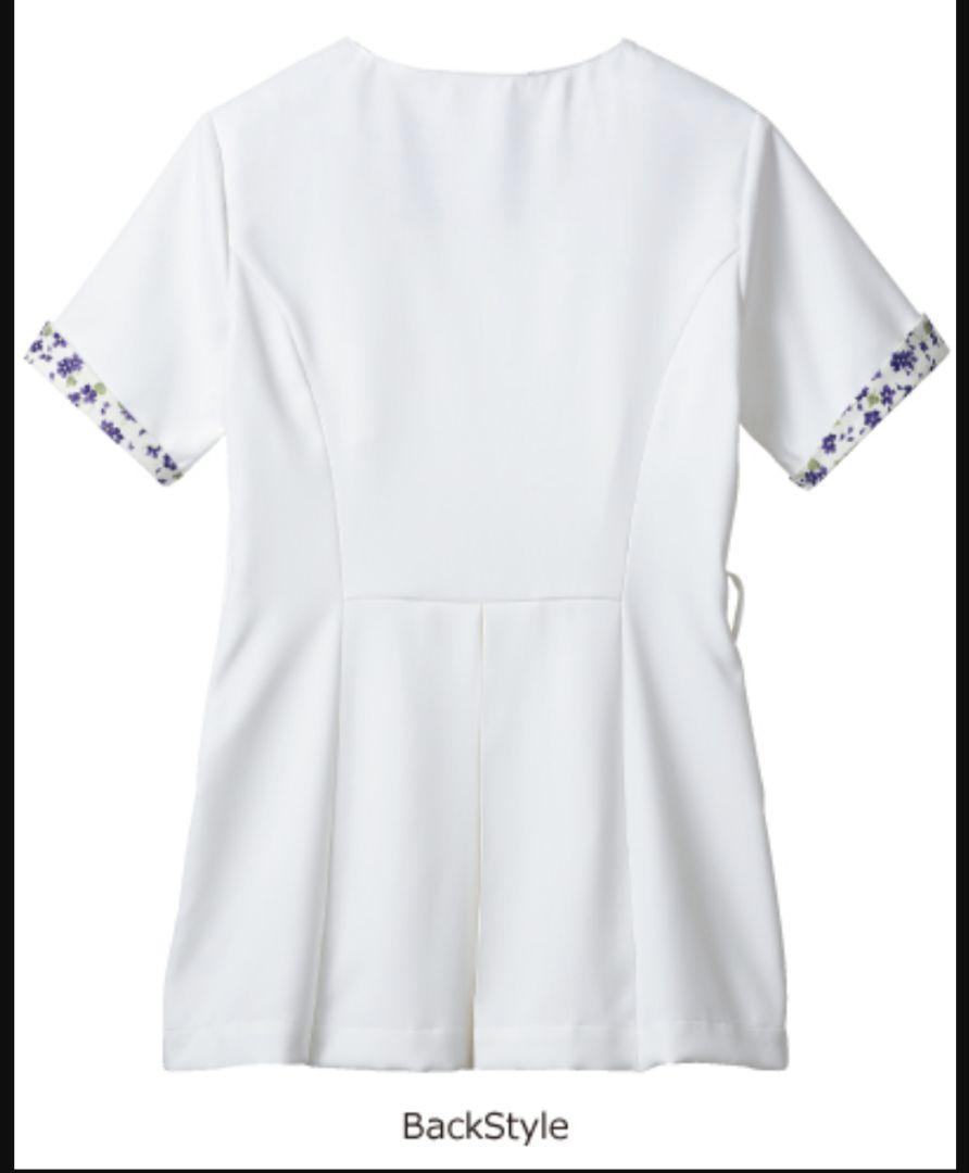 即購入可能 ローラアシュレイ ナース服 バイオレット Mサイズ 1枚