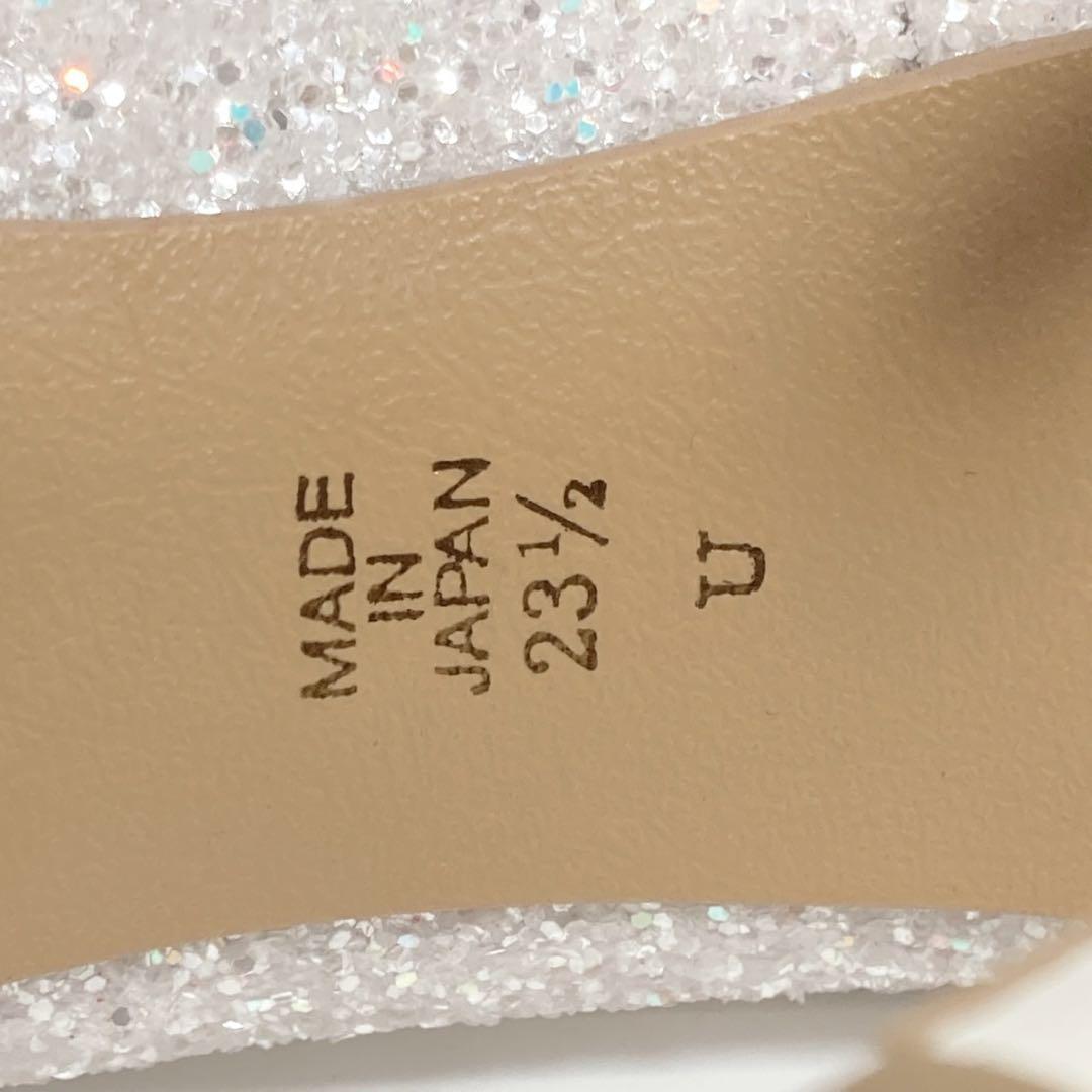 DIANA ダイアナ グリッター パンプス ハイヒール ラメ23.5cm