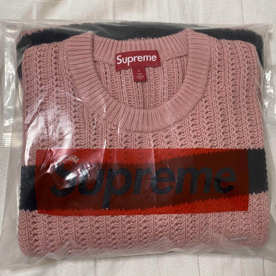 トップス Supreme Loose Gauge Stripe Small Box