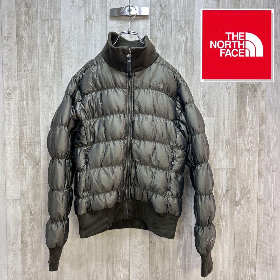 US規格 ノースフェイス モスグリーン ダウンジャケット レディース MM THE NORTH FACE