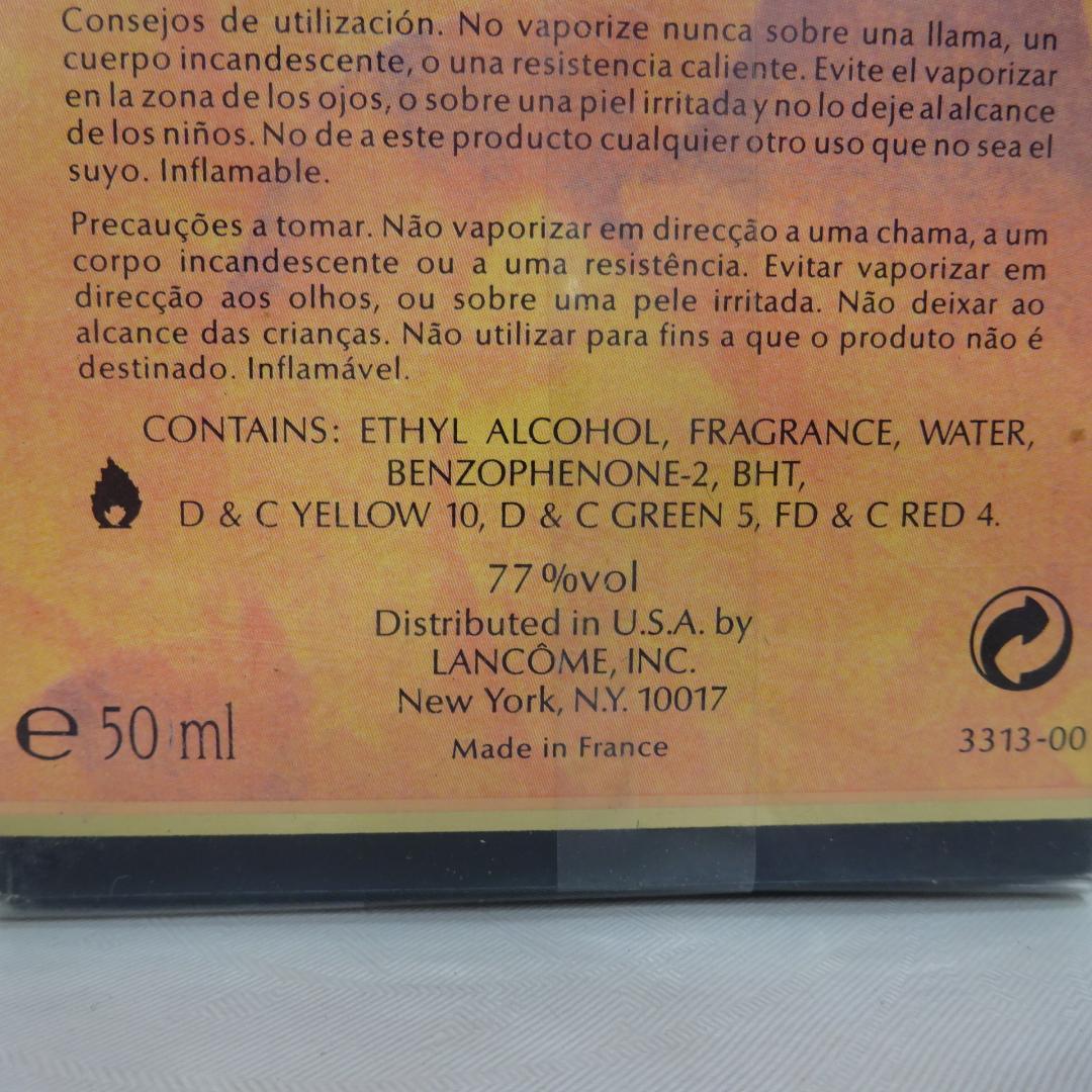 0413X LANCOM TRESOR EAU DE PARFU 香水 50ml
