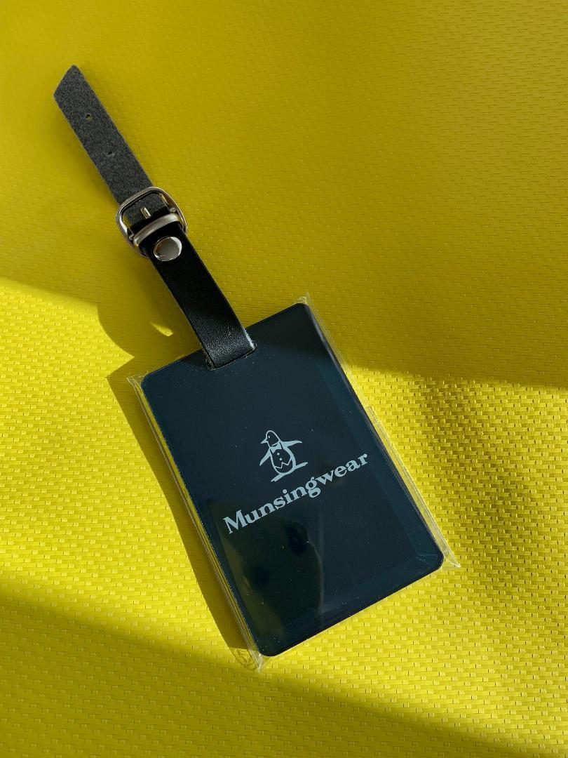 ★美品★Munsingwearキャディバッグ 黄色