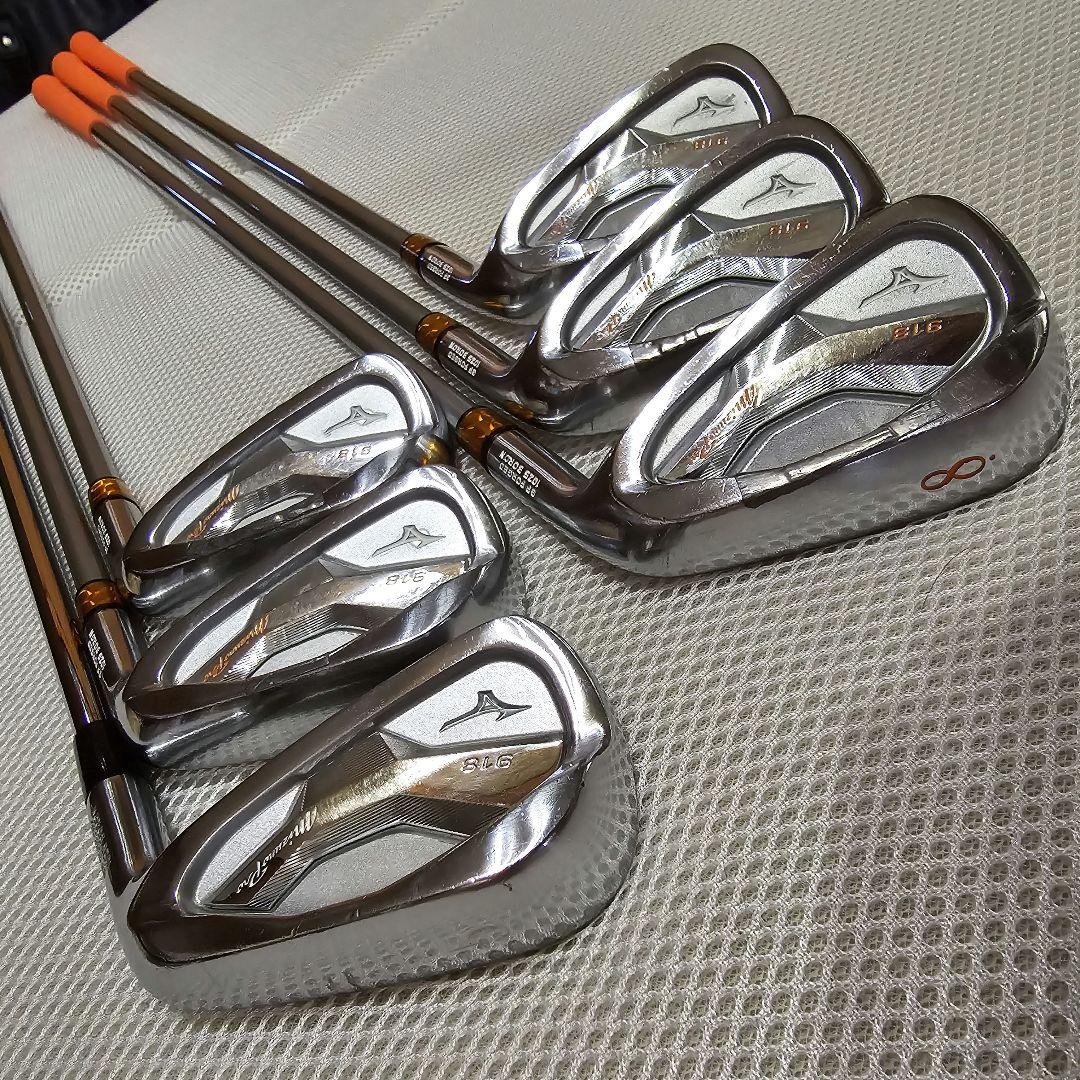 MIZUNO Pro 918 Iron Set Golf Club 6-P 5pcs TS-i/R #AB10627