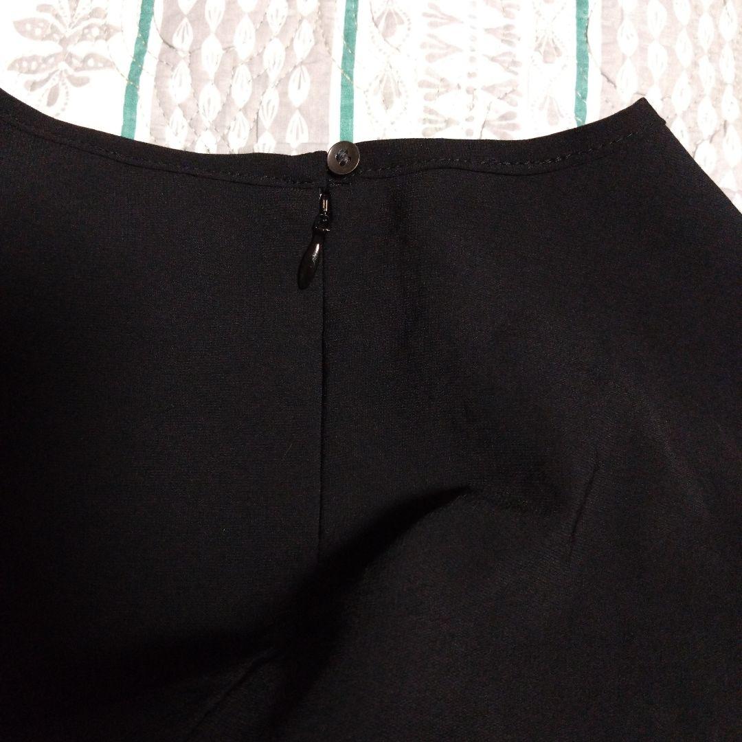 BEARDSLEY ストレッチジョーゼットギャザーワンピース 黒色 2025SS BEARDSLEY ストレッチジョーゼットギャザーワンピース 黒色 2025SS