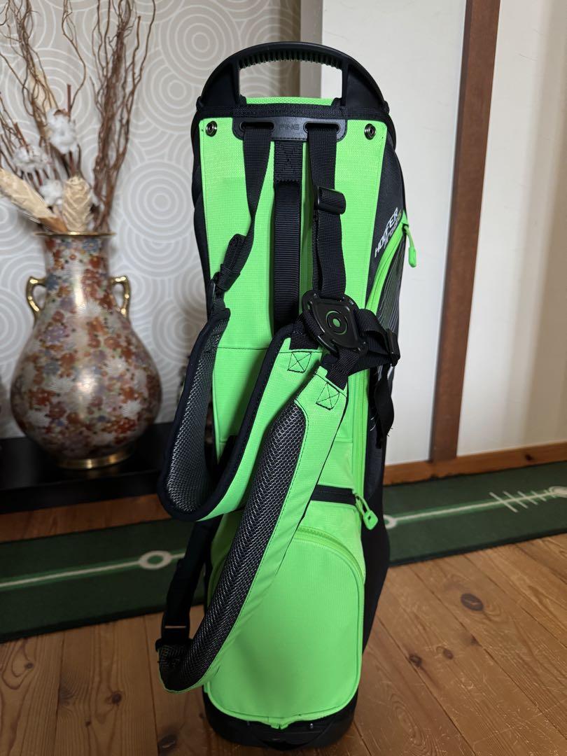 子供用PING HOOFER G スタンドバッグ ブラック/グリーン　超美品✨ 子供用PING HOOFER G スタンドバッグ ブラック/グリーン 超美品